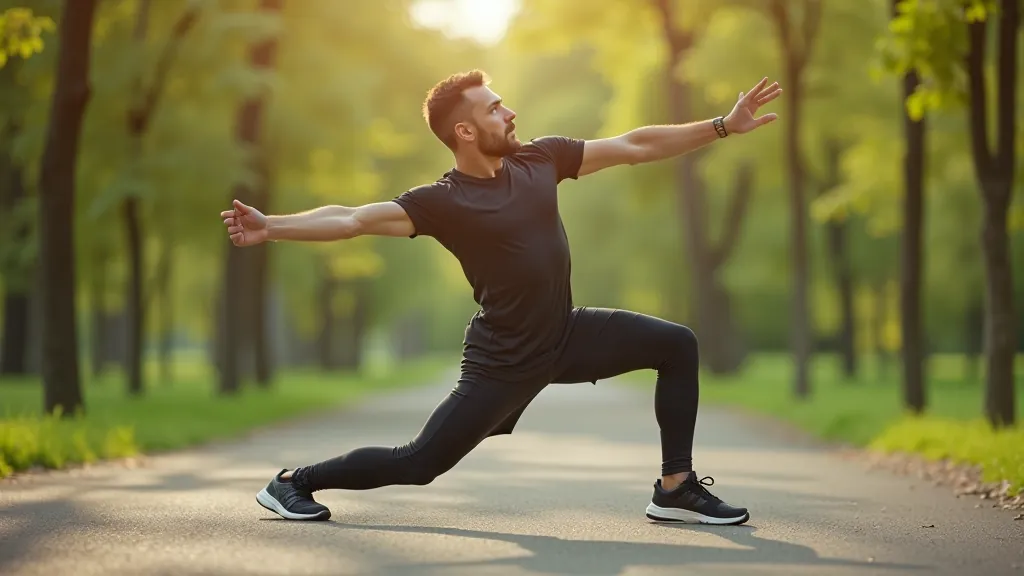 Senjoras atliekantis stretching pratimus po dviračio išvykos Vilniaus Žaliųjų ežerų parke, saulėta diena, ramūs judesiai